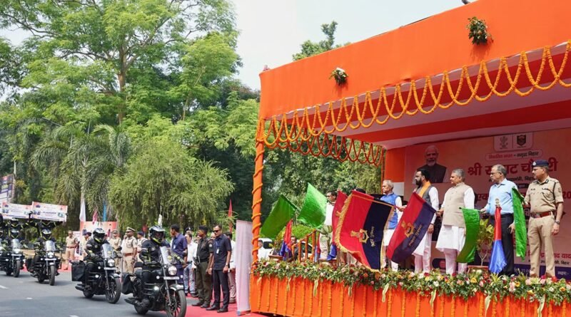 बिहार:सीएम सम्राट चौधरी ने राष्ट्रीय मोटरसाइकिल रैली को दिखाई हरी झंडी, पटना से गुजरात तक जाएगा बिहार का दल – Bihar: Cm Samrat Chaudhary Flags Off National Motorcycle Rally Contingent To Travel From Patna To Gujarat